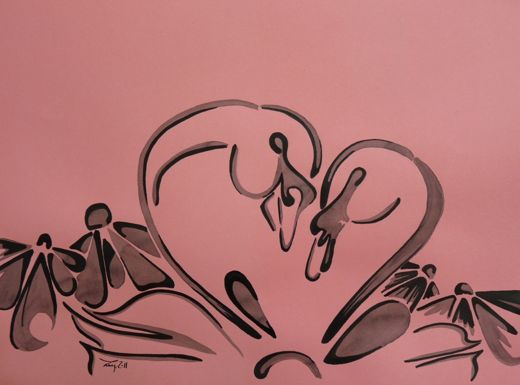 Maľovaná metafora čínskym štýlom